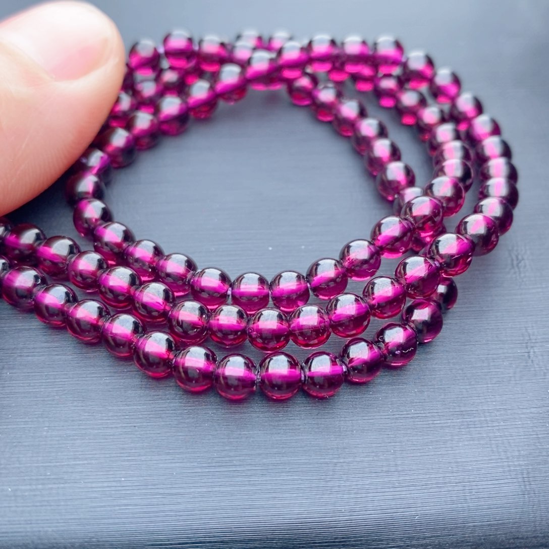 石榴石手链未镶嵌风****子