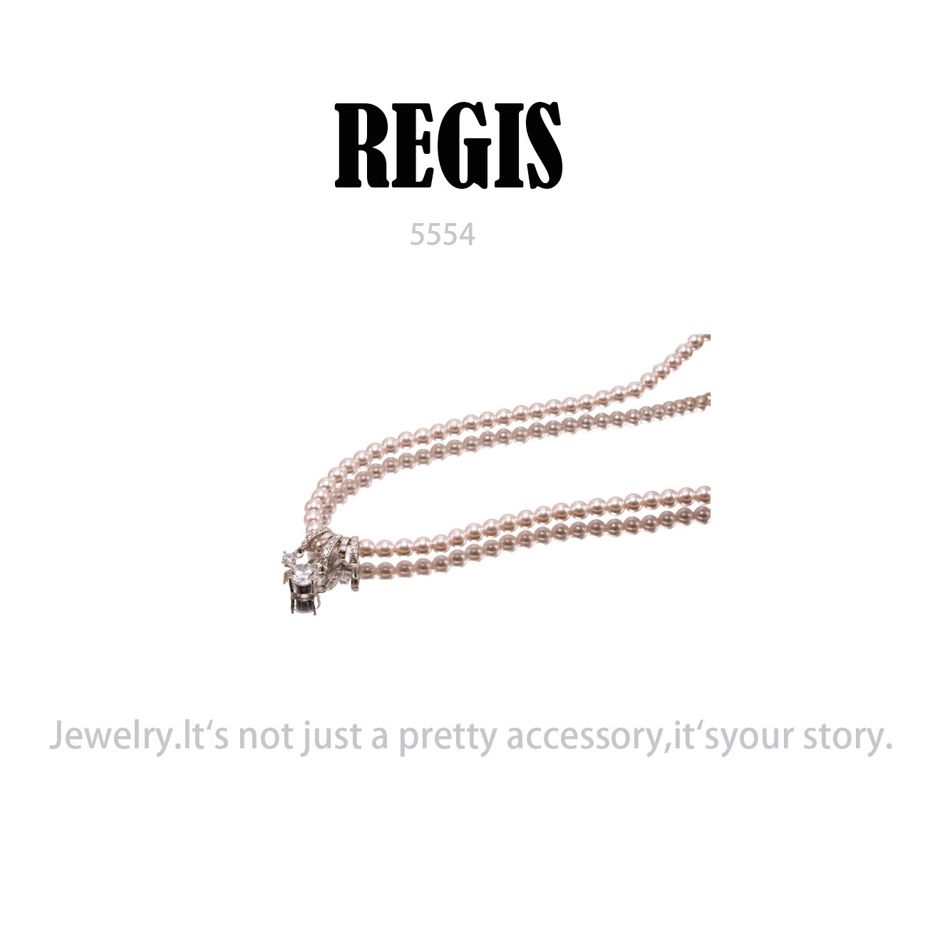 铜合金项链 时尚百搭轻奢设计师项链~5554