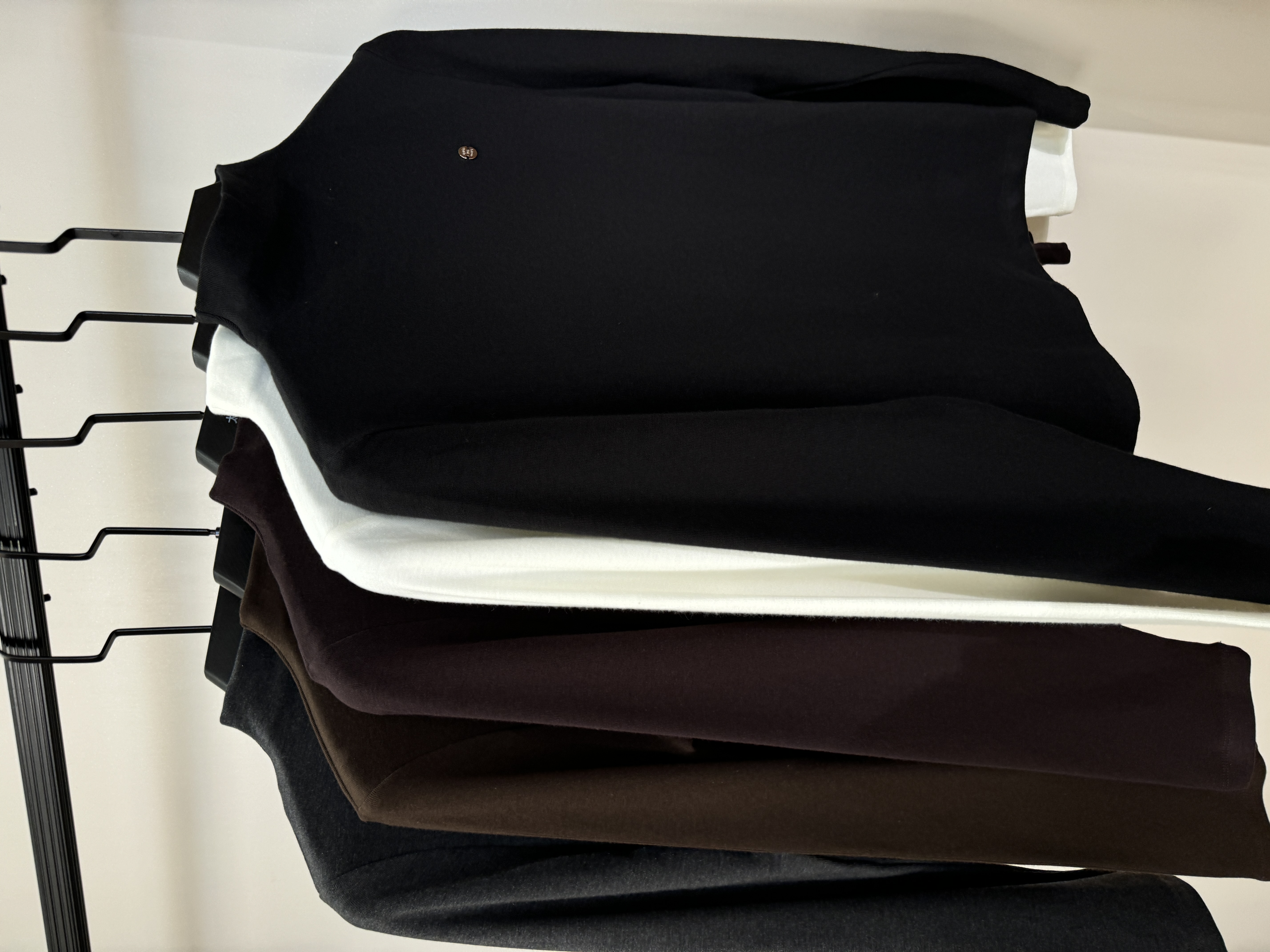 【WW】秋冬季时尚休闲百搭半高领重工打底衫 M-006