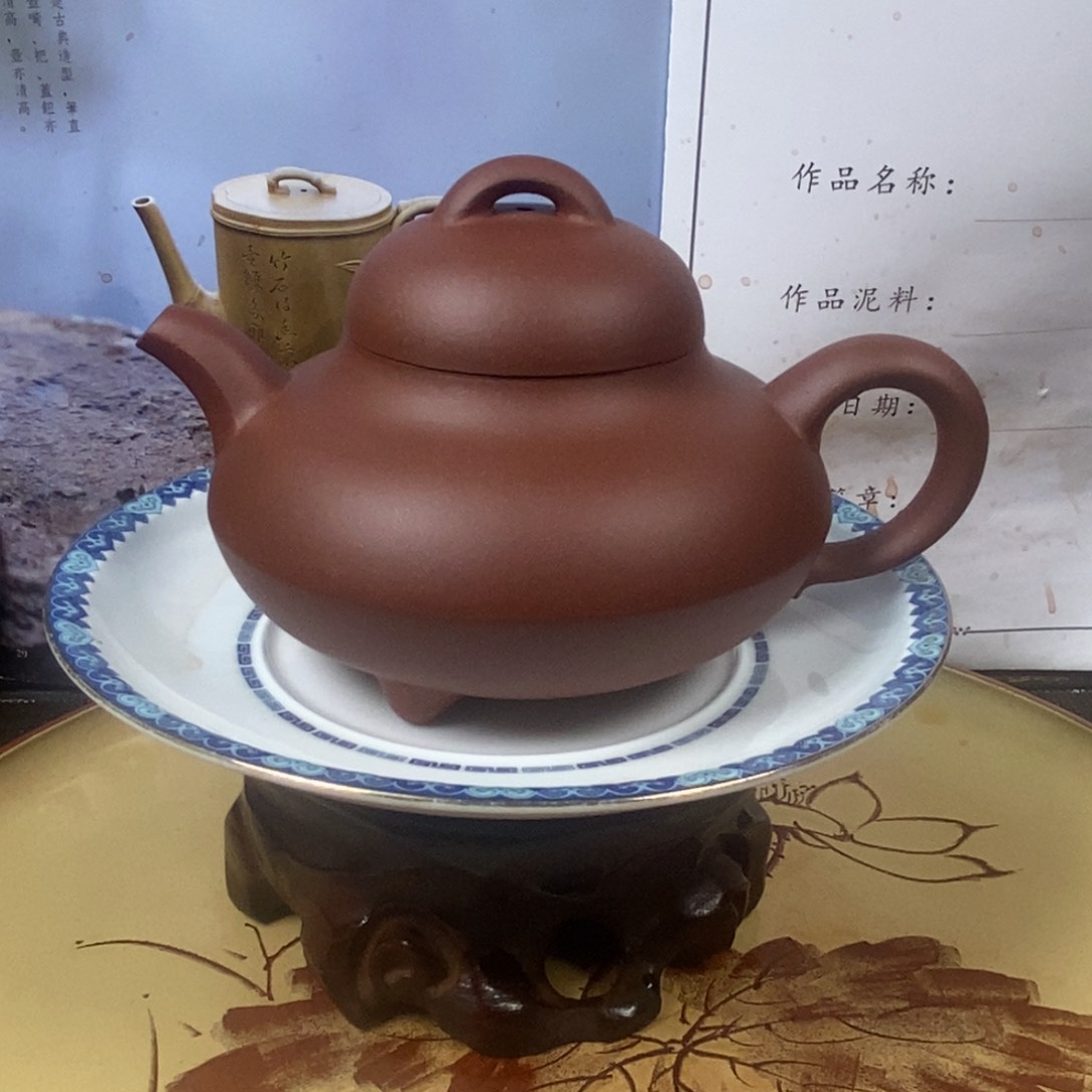 紫砂茶壶五号井底槽清老母亲制作容量280