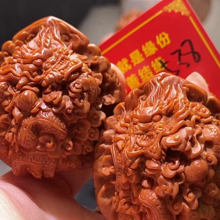目***标文玩核桃把件核桃核桃