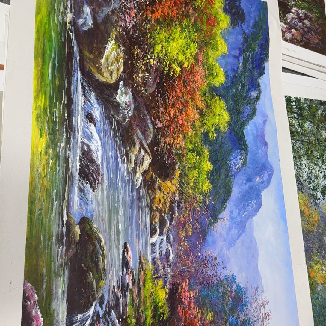 油画好想去看电影的