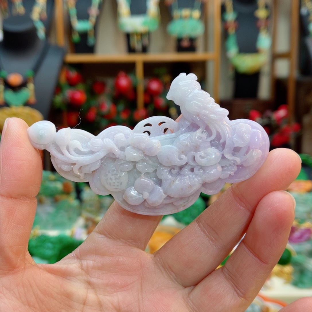 翡翠颈饰未镶嵌48小时鉴赏期