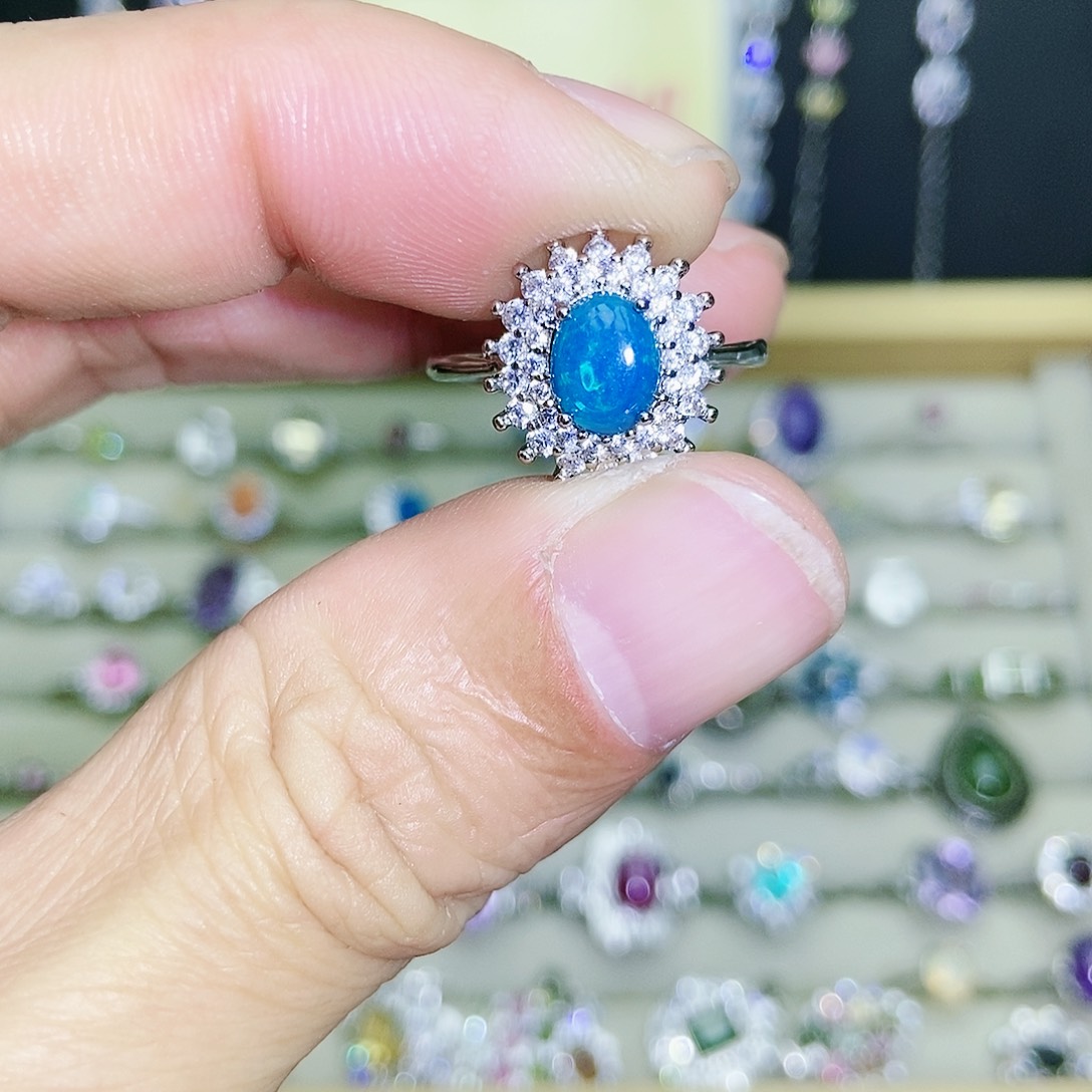 【闪购商品】未镶嵌欧泊戒指