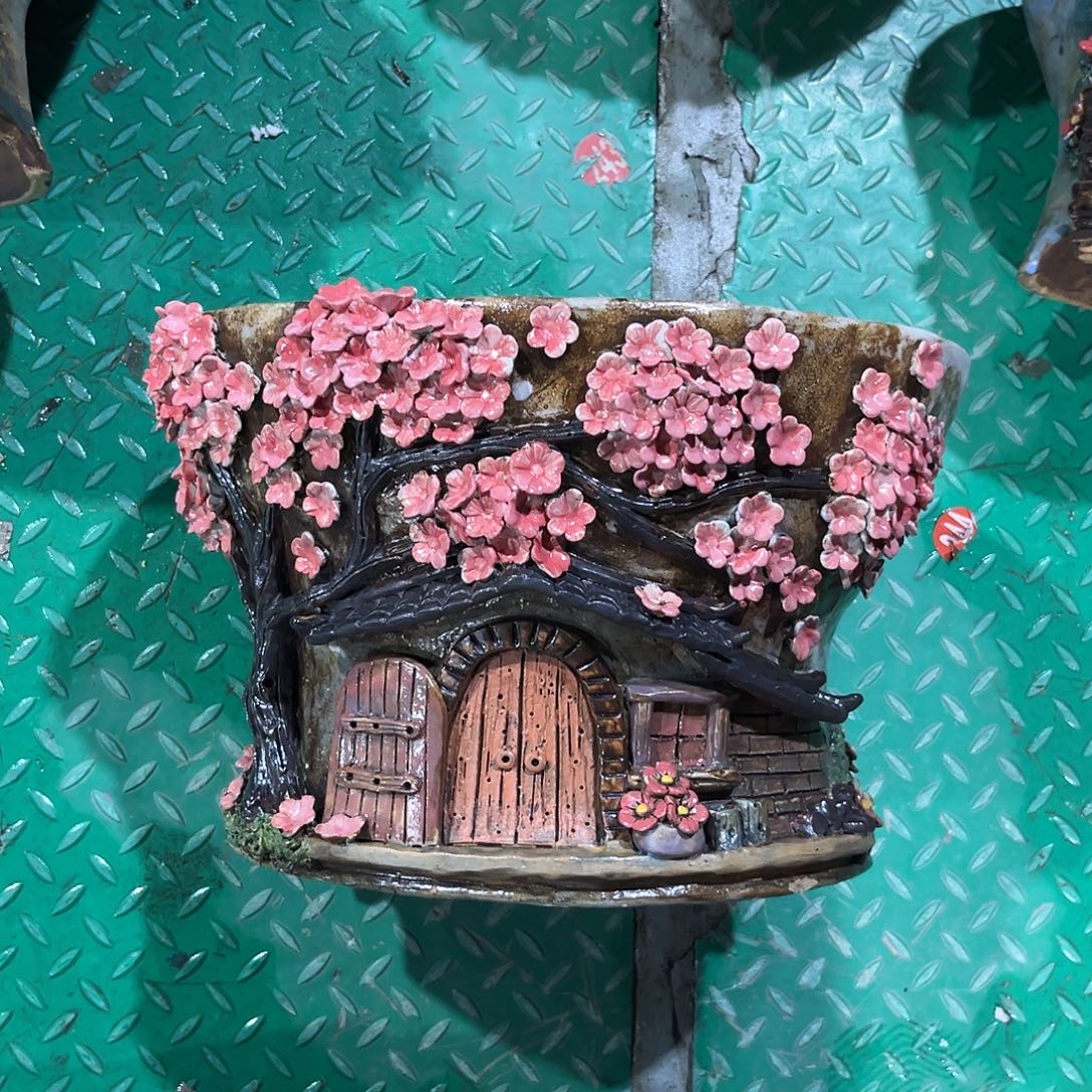 27 号陶然花器多肉植物手工花盆厂家直销