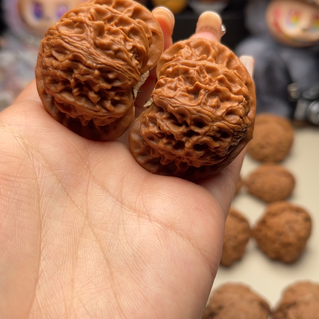 文玩核桃把件宫灯4Q003