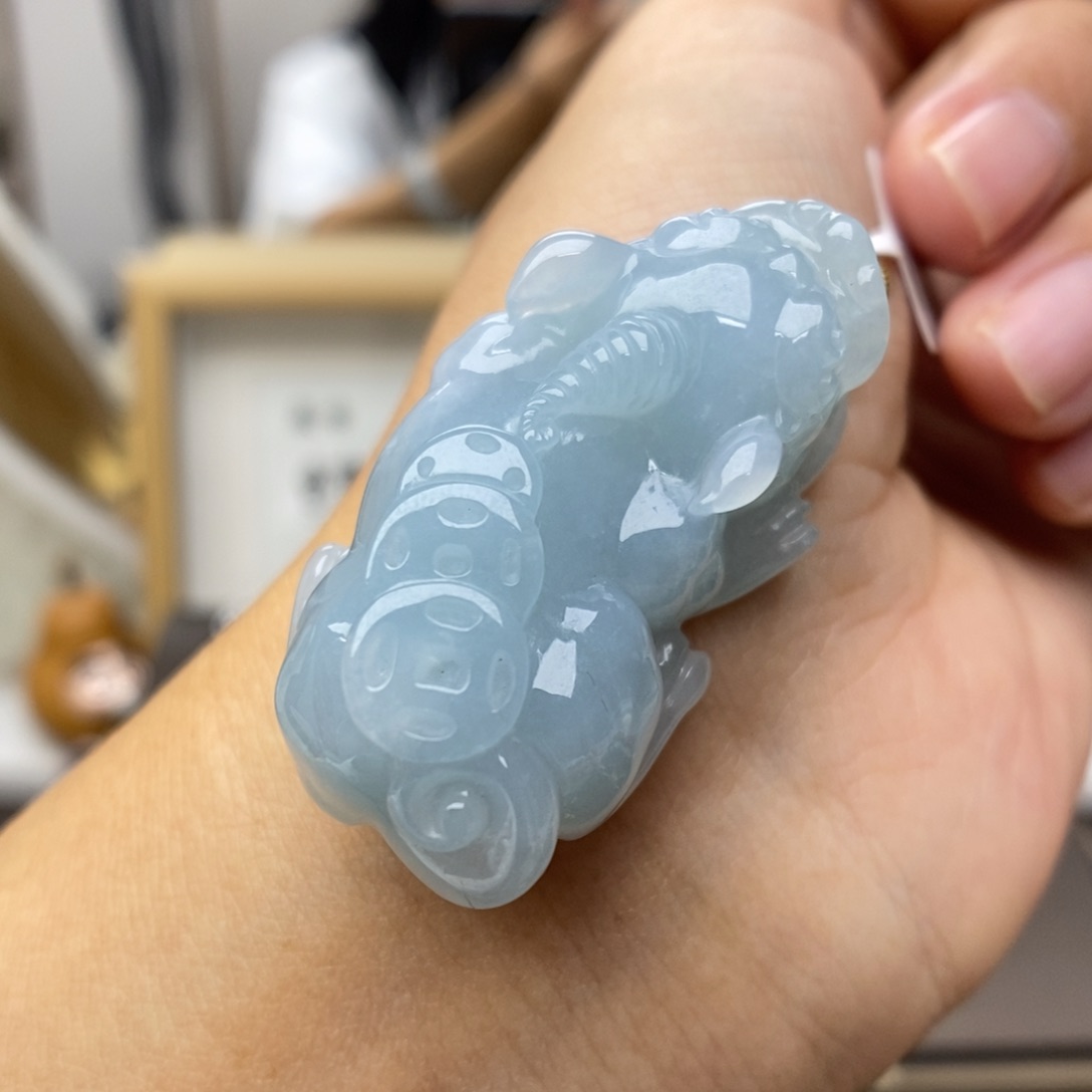 【闪购商品】颈饰18K金镶嵌翡翠25