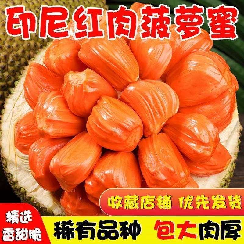 印尼红肉菠萝蜜新鲜进口应当季水果8-20斤红心树上熟木菠萝非海南