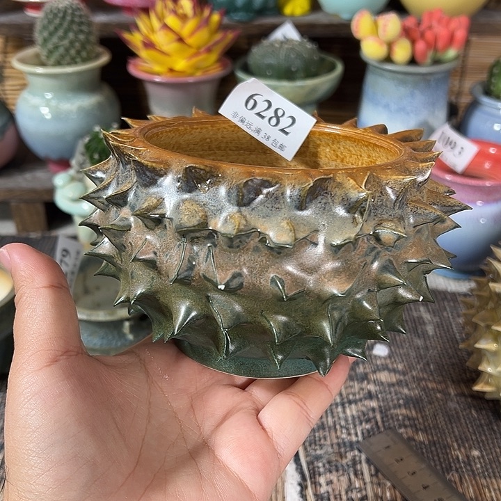 口9 手工花盆满30包邮