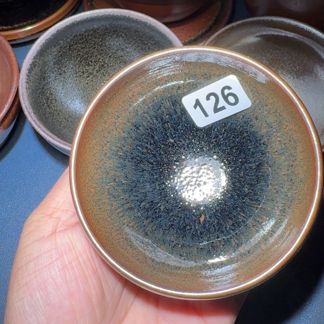 小雨茶盏，手工柴烧，