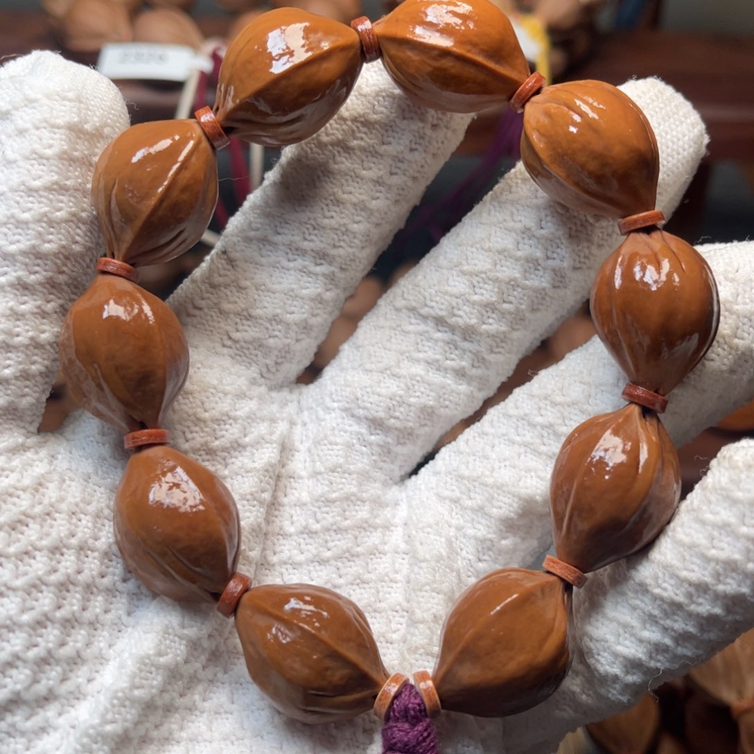 手串/手链橄榄核1624鲨鱼背