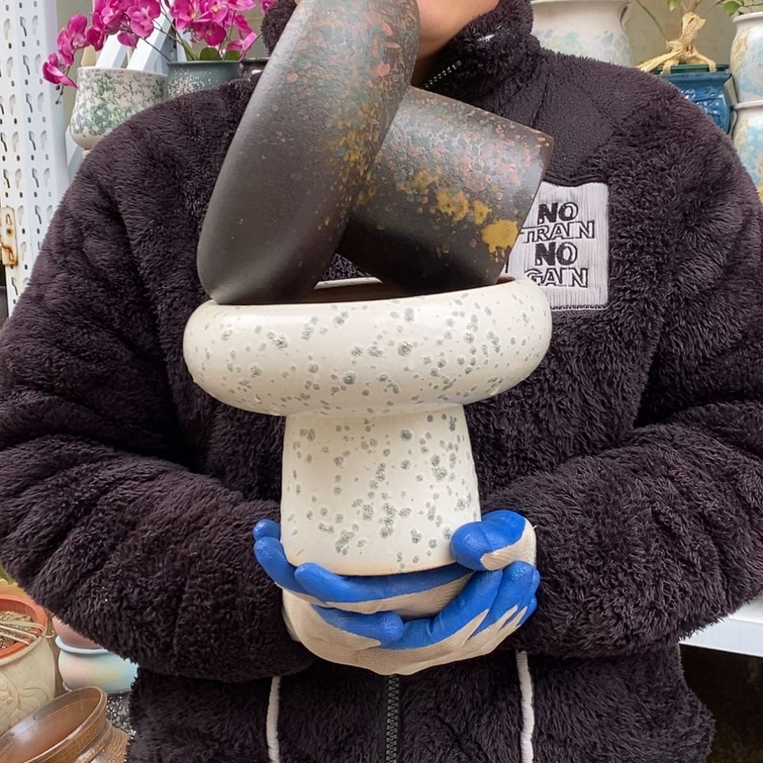 花盆紫砂口18高16福利