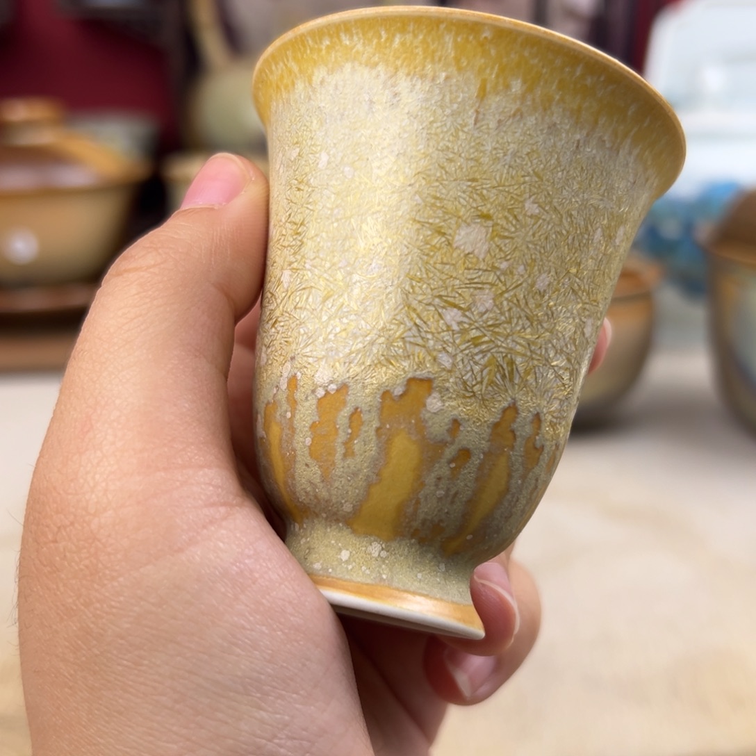 杯纯手工柴烧主人杯