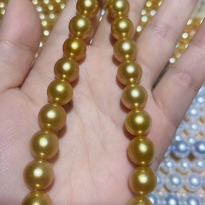 海水珍珠颈饰未镶嵌9.6-12.7