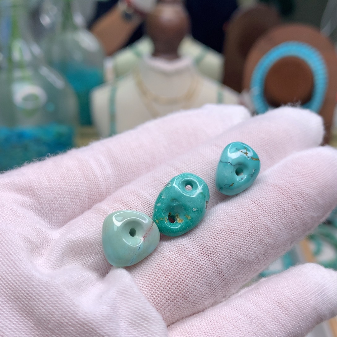 绿松石未镶嵌配饰