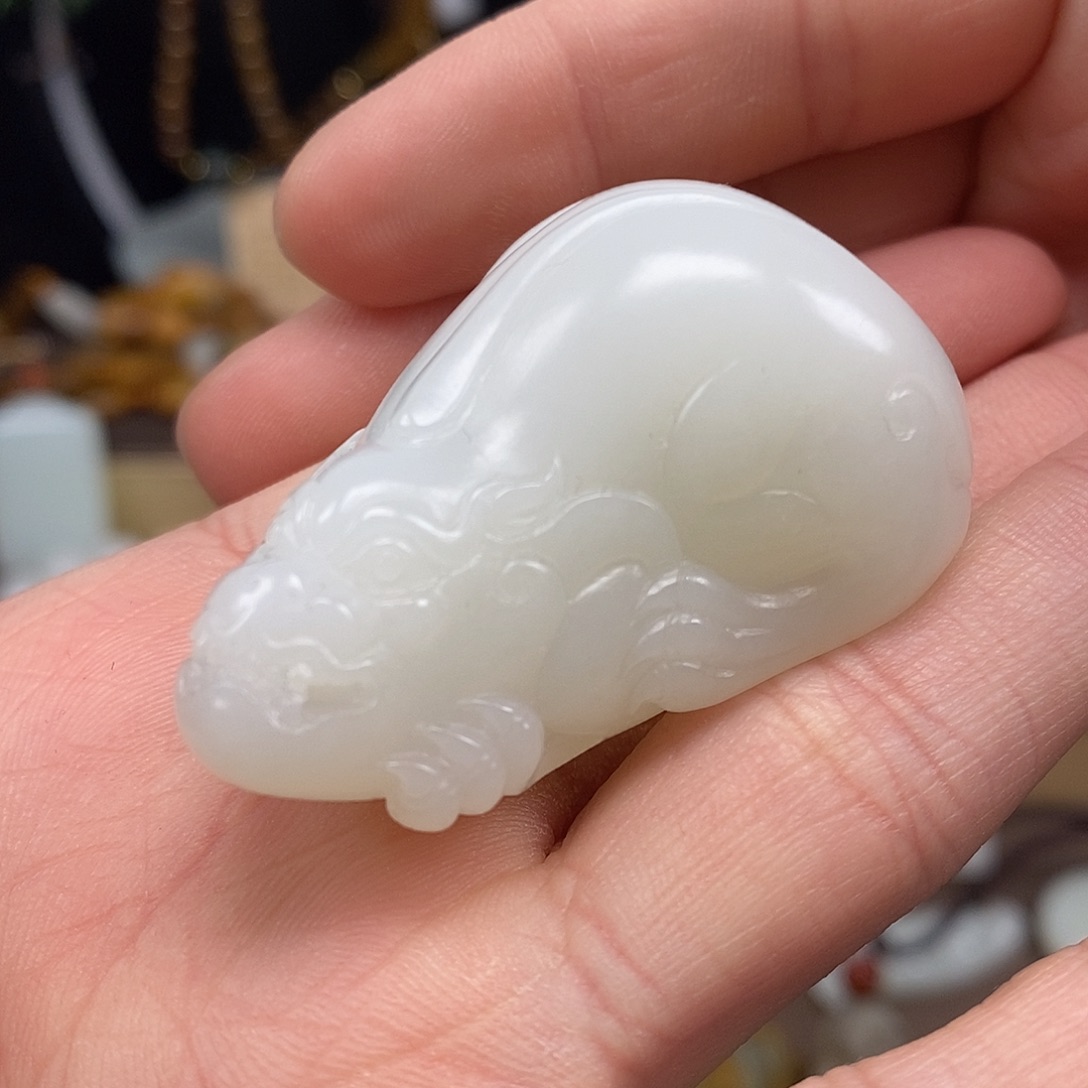 和田玉颈饰未镶嵌55