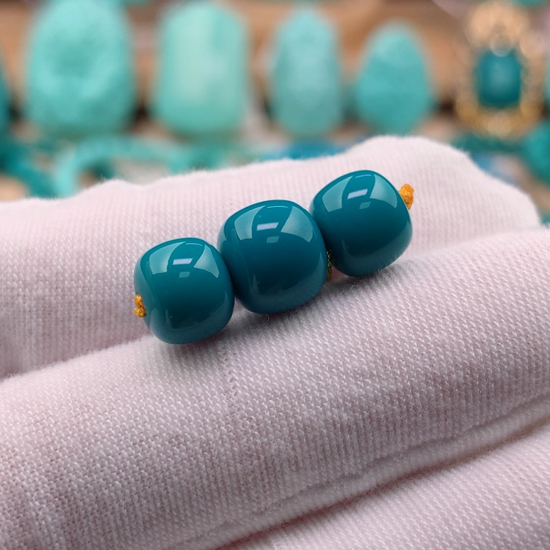 绿松石珠宝奇石未镶嵌坤*