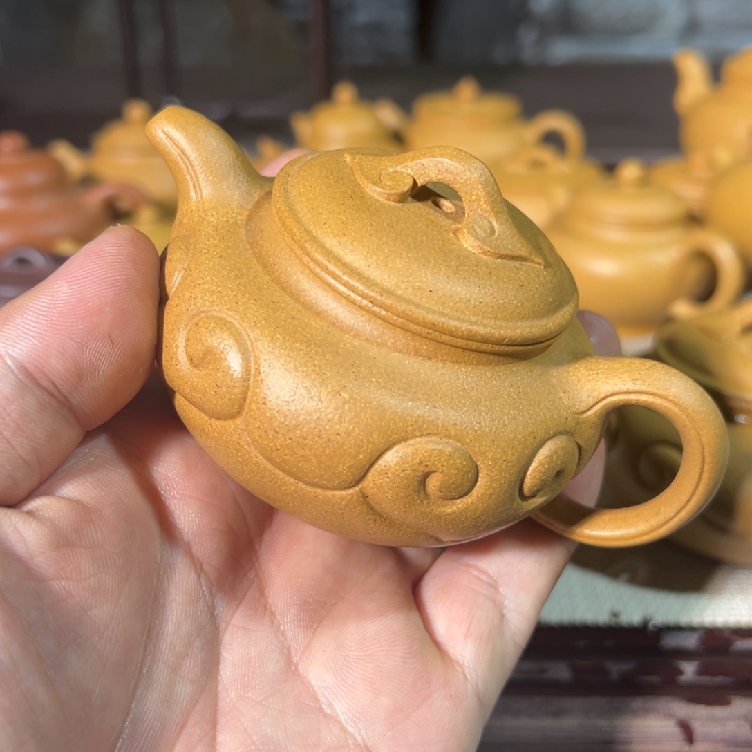 胡***图紫砂茶壶手工制作