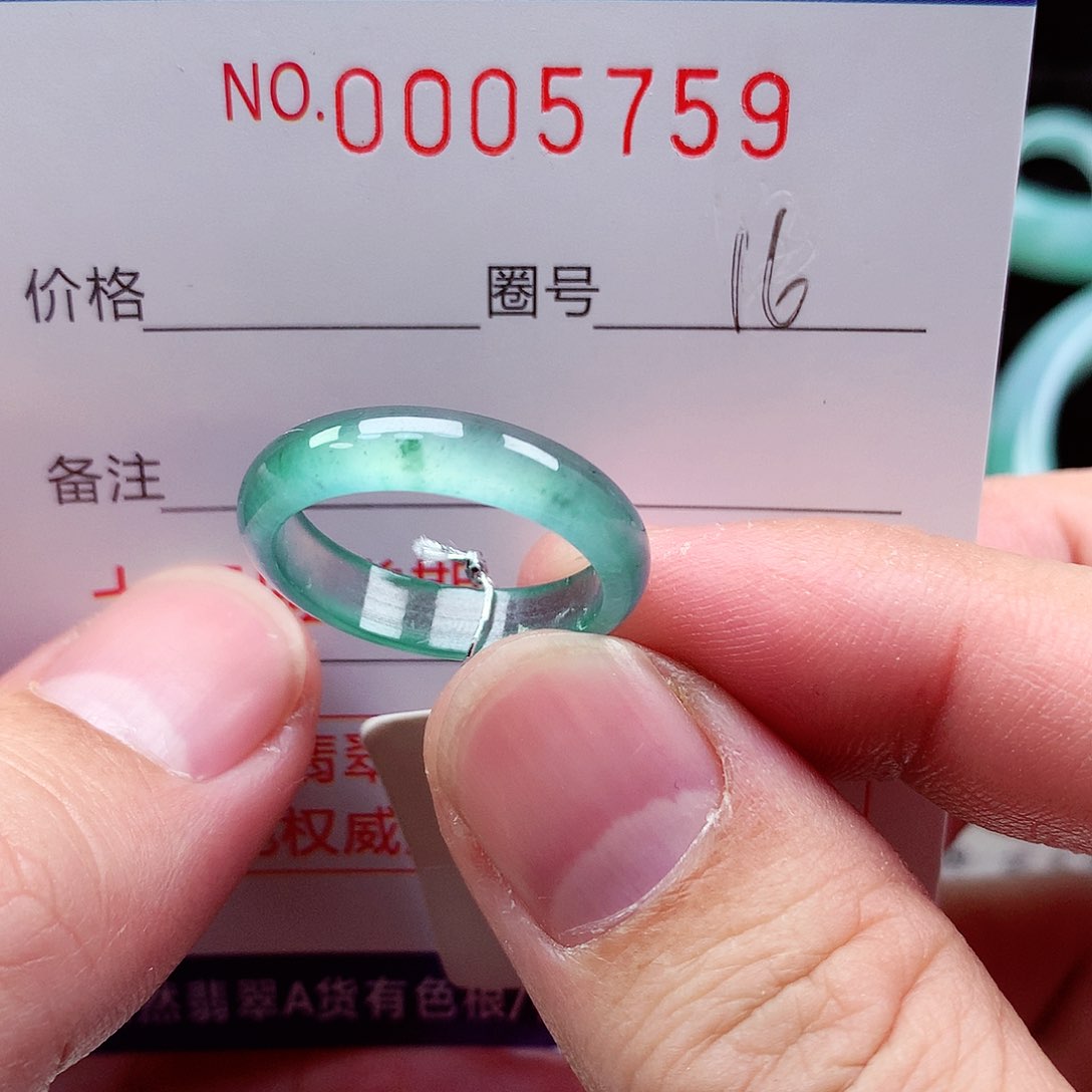 【闪购商品】翡翠戒指未镶嵌天然