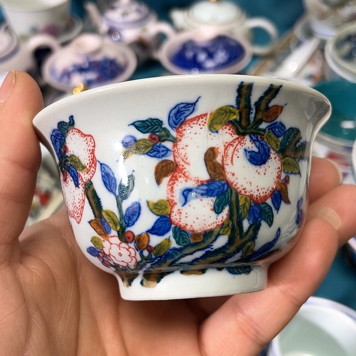 景德镇陶瓷主人杯12334