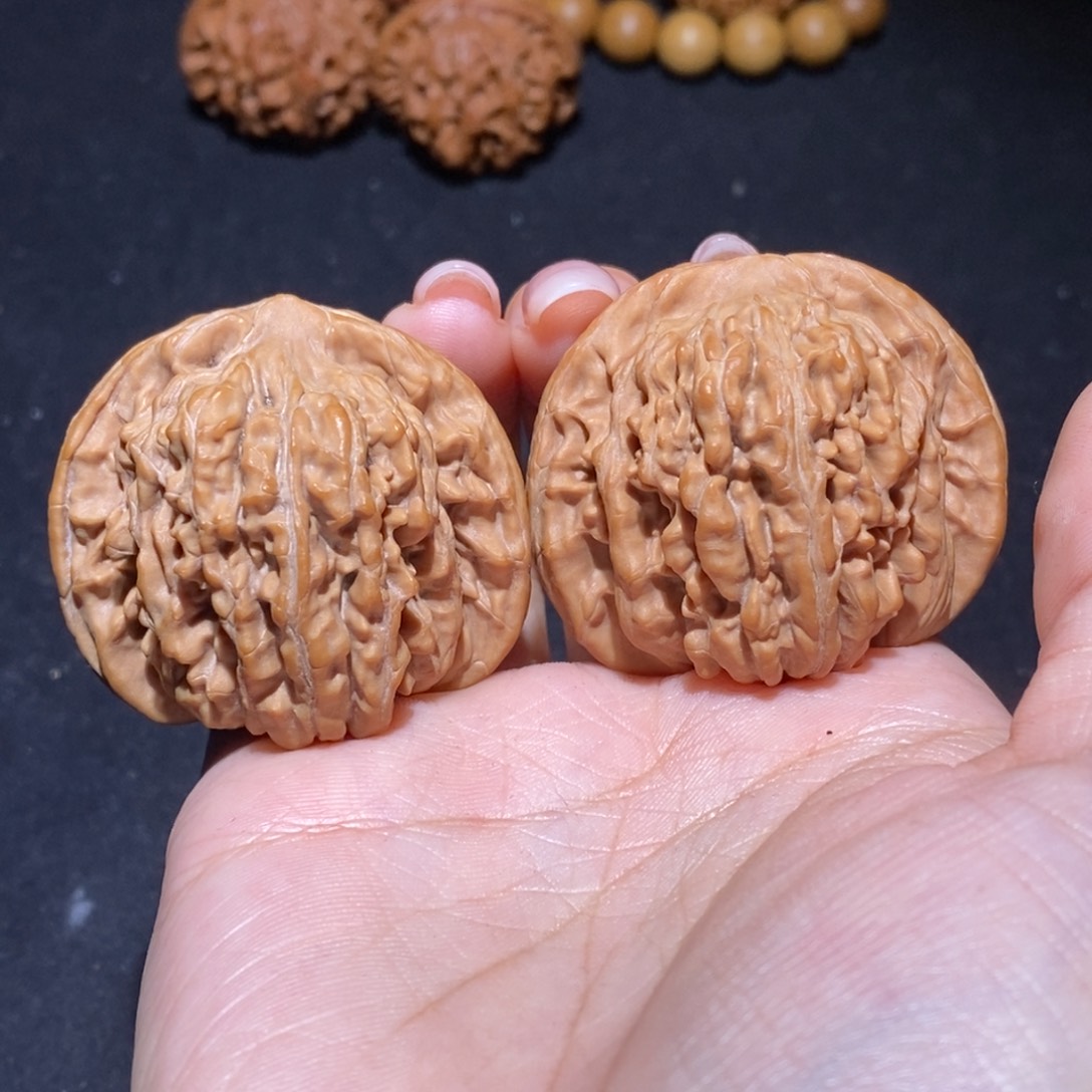 吊坠文玩核桃43全品四座楼6