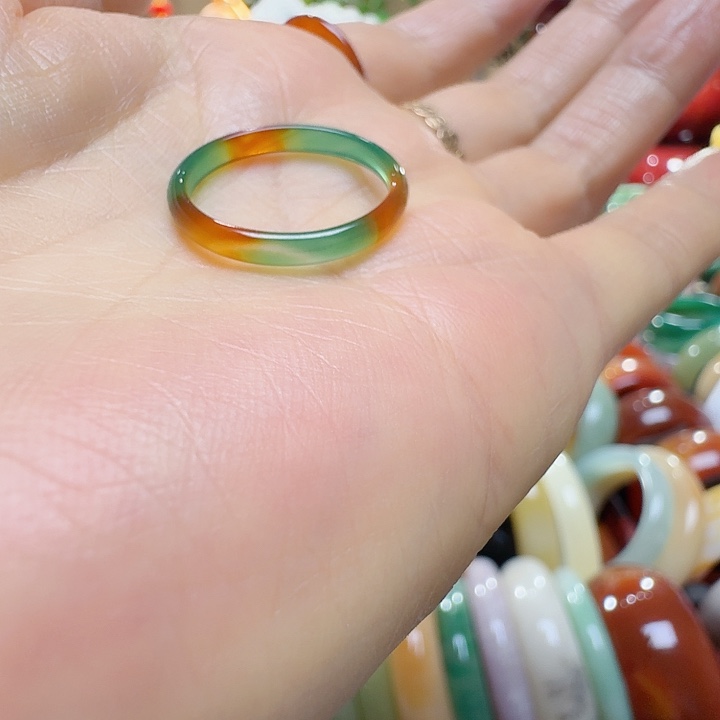 鑫***儿玛瑙/玉髓未镶嵌戒指