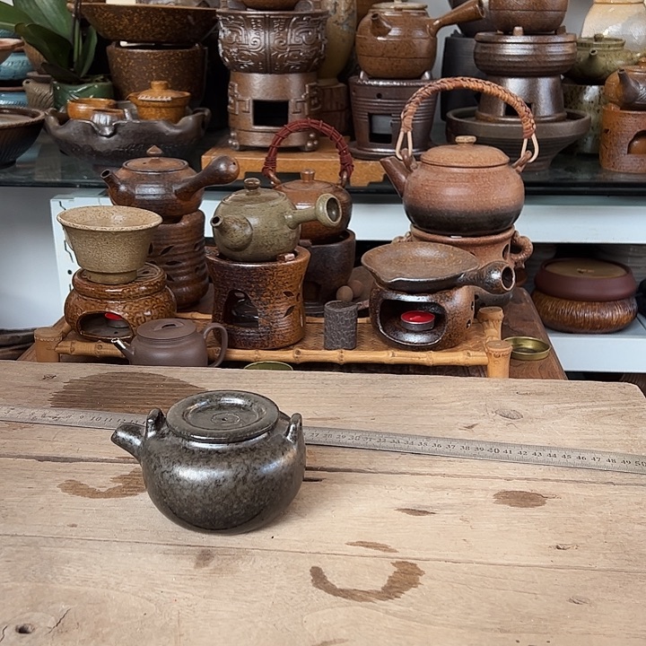 紫砂宜兴紫砂粗陶茶具3