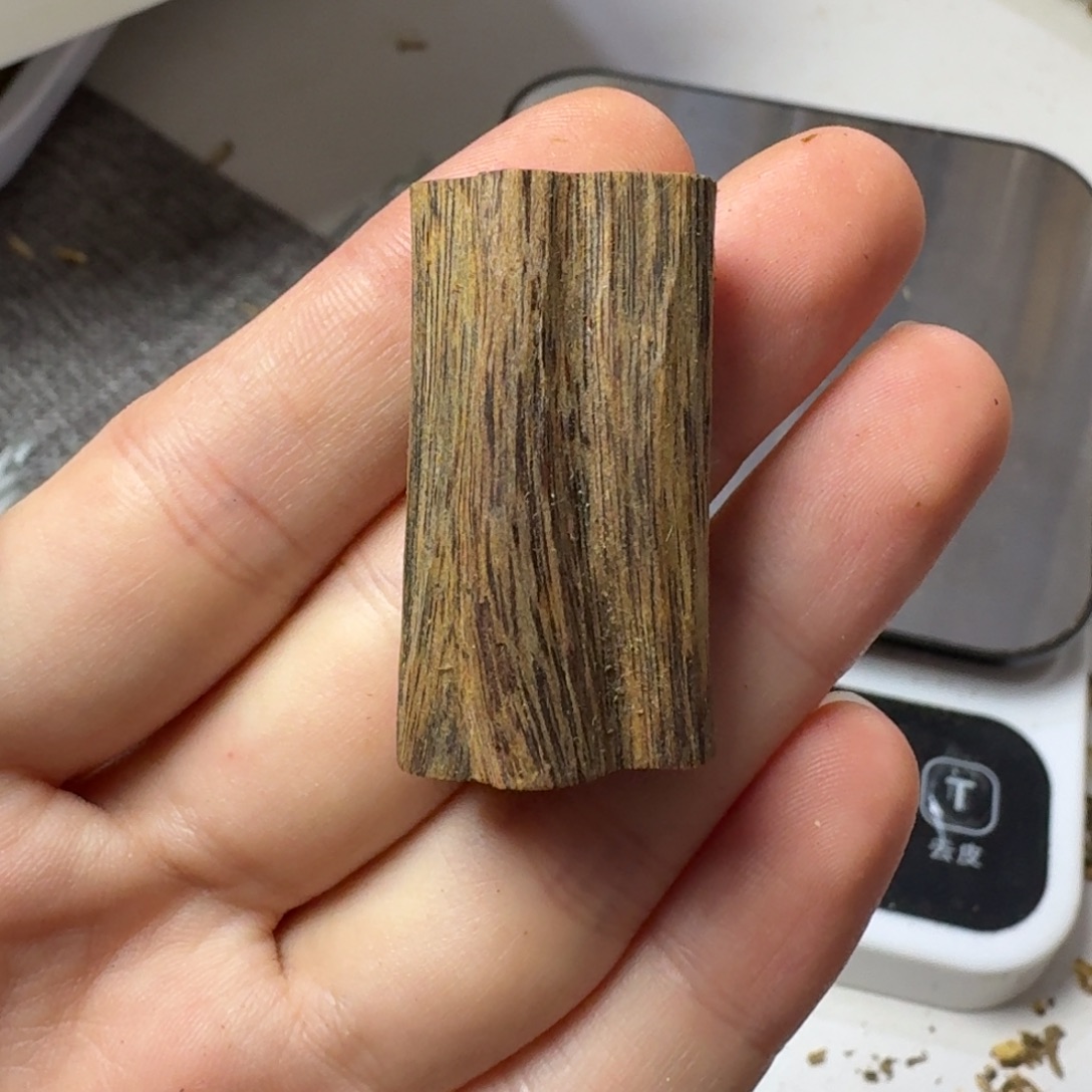 沉香碎屑沉香绿棋4.5克