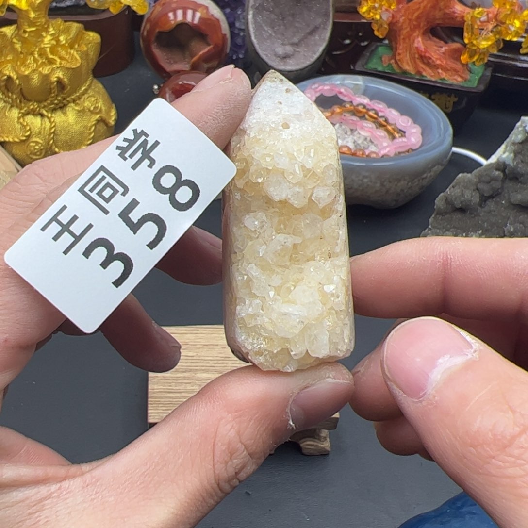 紫晶水晶摆件未镶嵌358