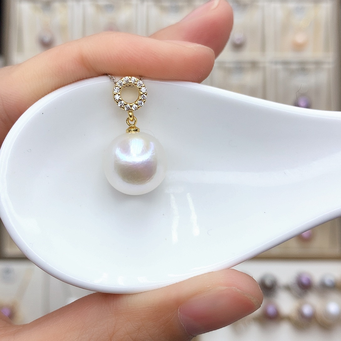 淡水珍珠颈饰合金