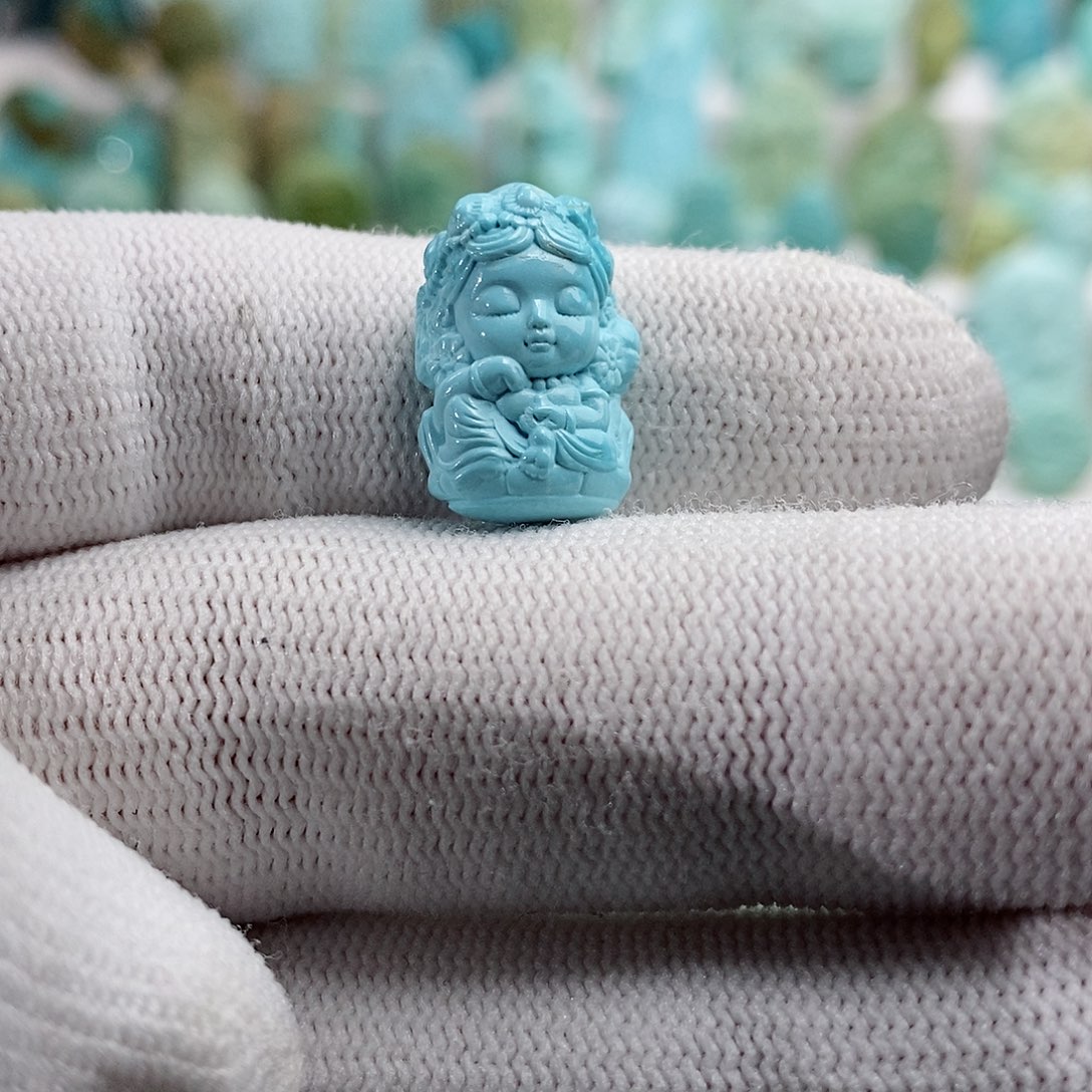 绿松石绿松石未镶嵌江**哥