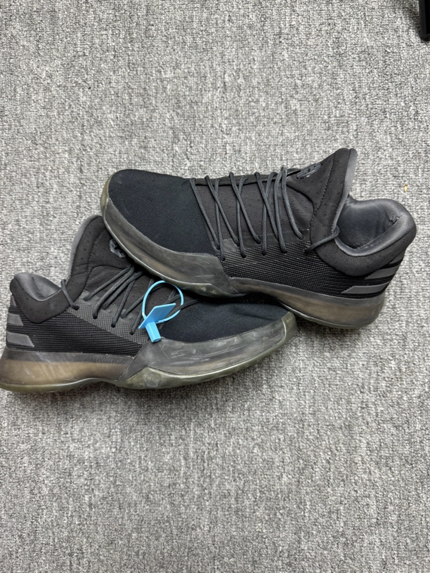 95新 adidas/阿迪达斯 杰/43码/阿迪达斯/哈登1 黑武士/内衬磨损