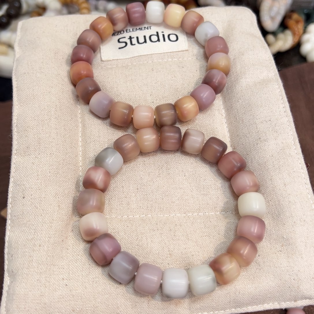 菩提根/象牙果吊坠桃花枝12