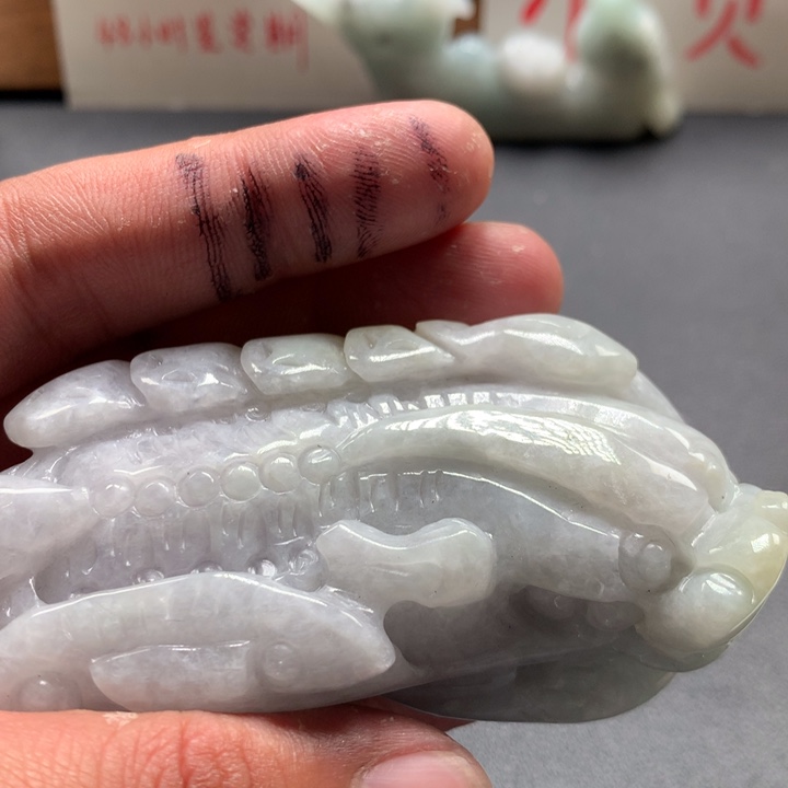 翡翠未镶嵌颈饰保真天然a货翡翠