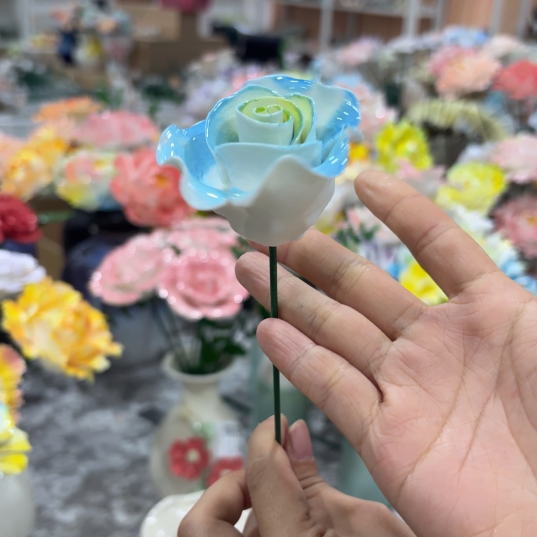 陶瓷花，满20发货，退款拉黑