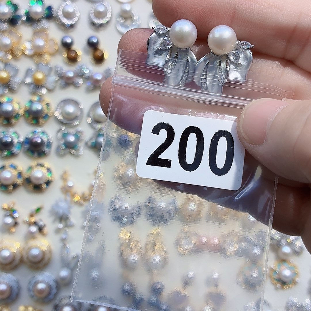 耳饰淡水珍珠合金