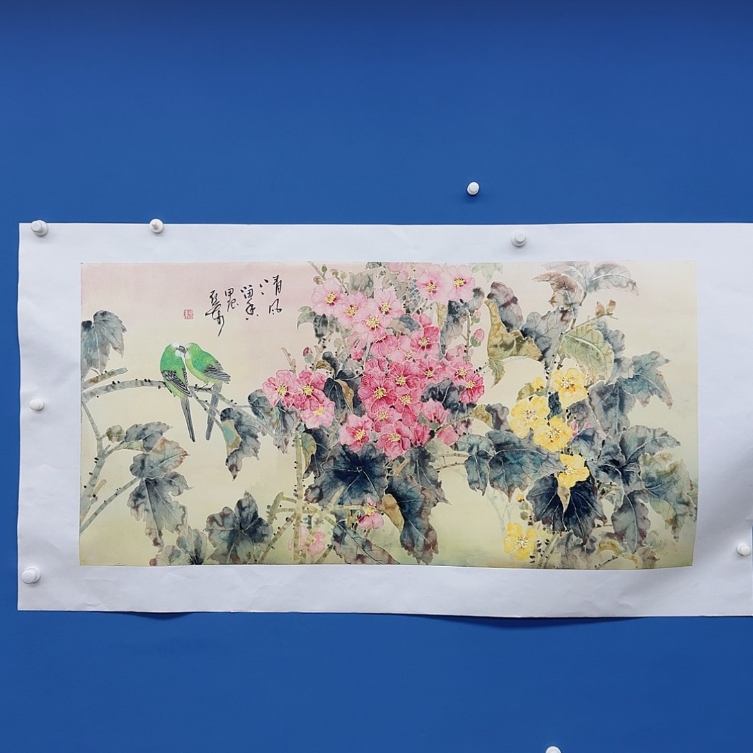 国画多次参加国内外大型