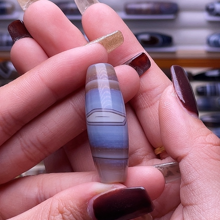 今***雨玛瑙/玉髓未镶嵌颈饰