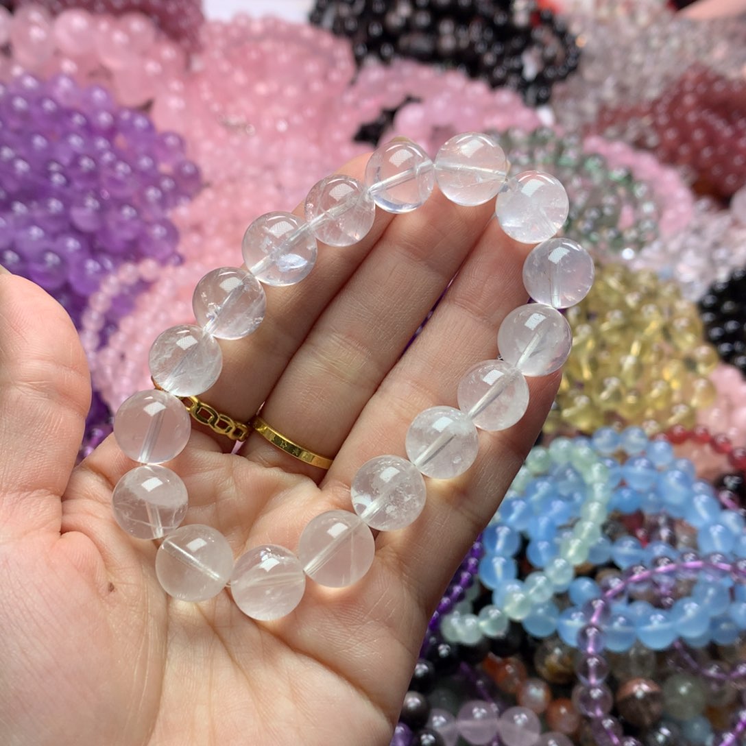 水晶手链未镶嵌白幽灵卡12