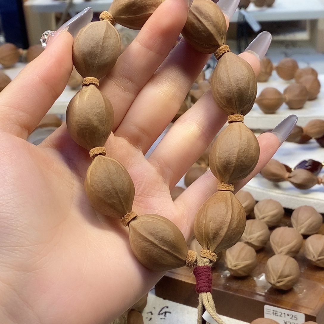 橄榄核手串/手链～*～梅林精品铁核原生态20*28