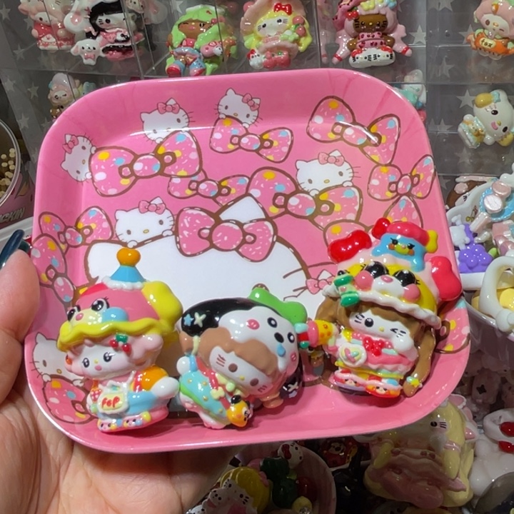 塑料手绘珠专拍链接