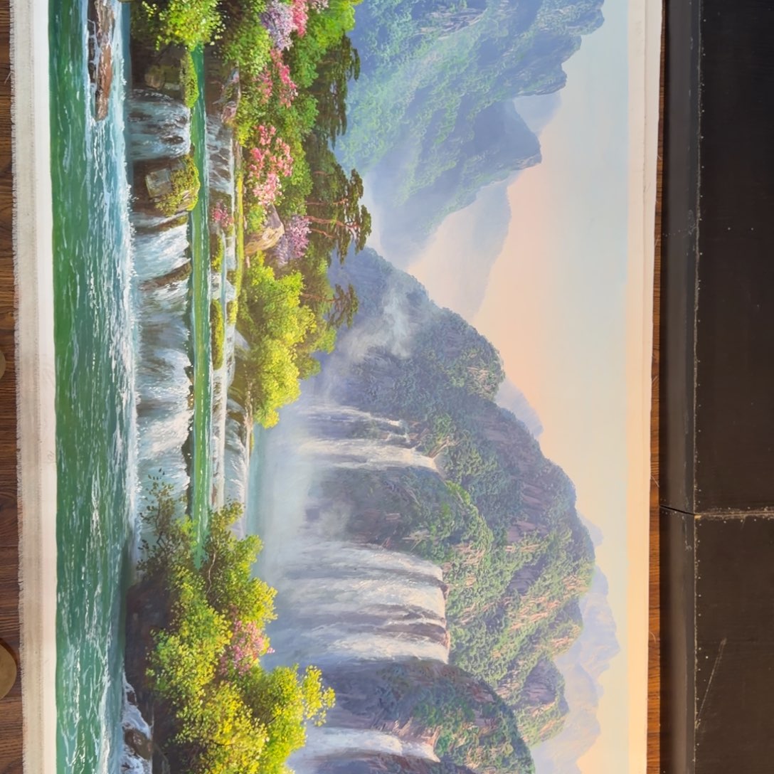 油画我的小伙伴都在等