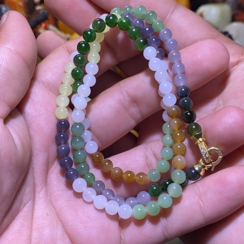 和田玉颈饰钛钢?****?项链