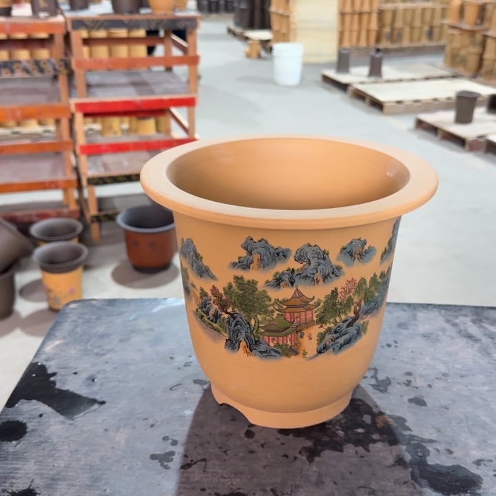 花盆紫砂破损补发