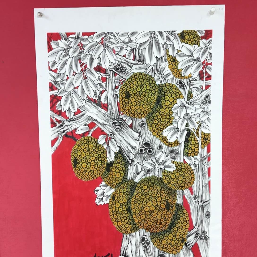 国画行**远国画庆友作品欣赏