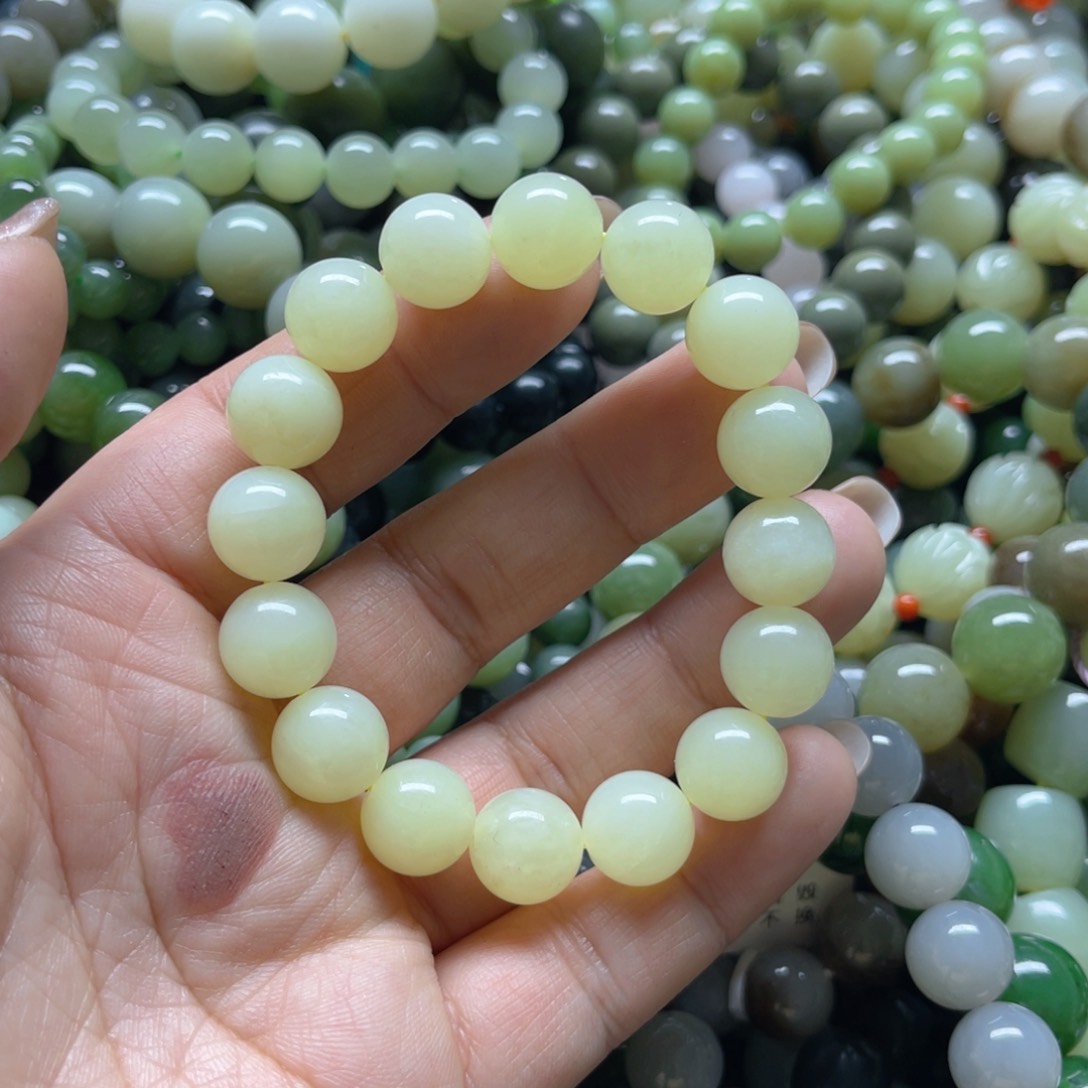 和田玉手链未镶嵌