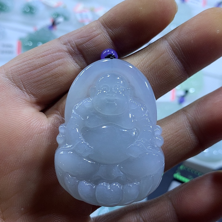 翡翠未镶嵌颈饰天然翡翠吊坠A货