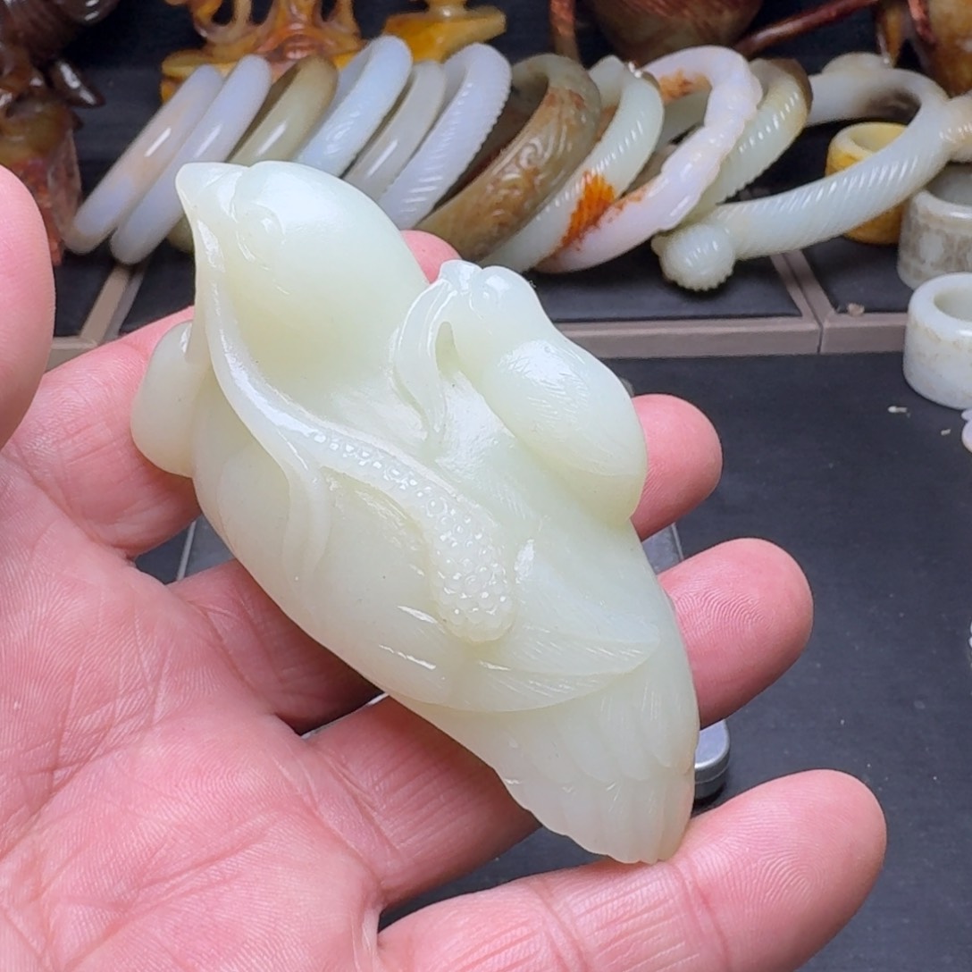 和田玉挂件未镶嵌