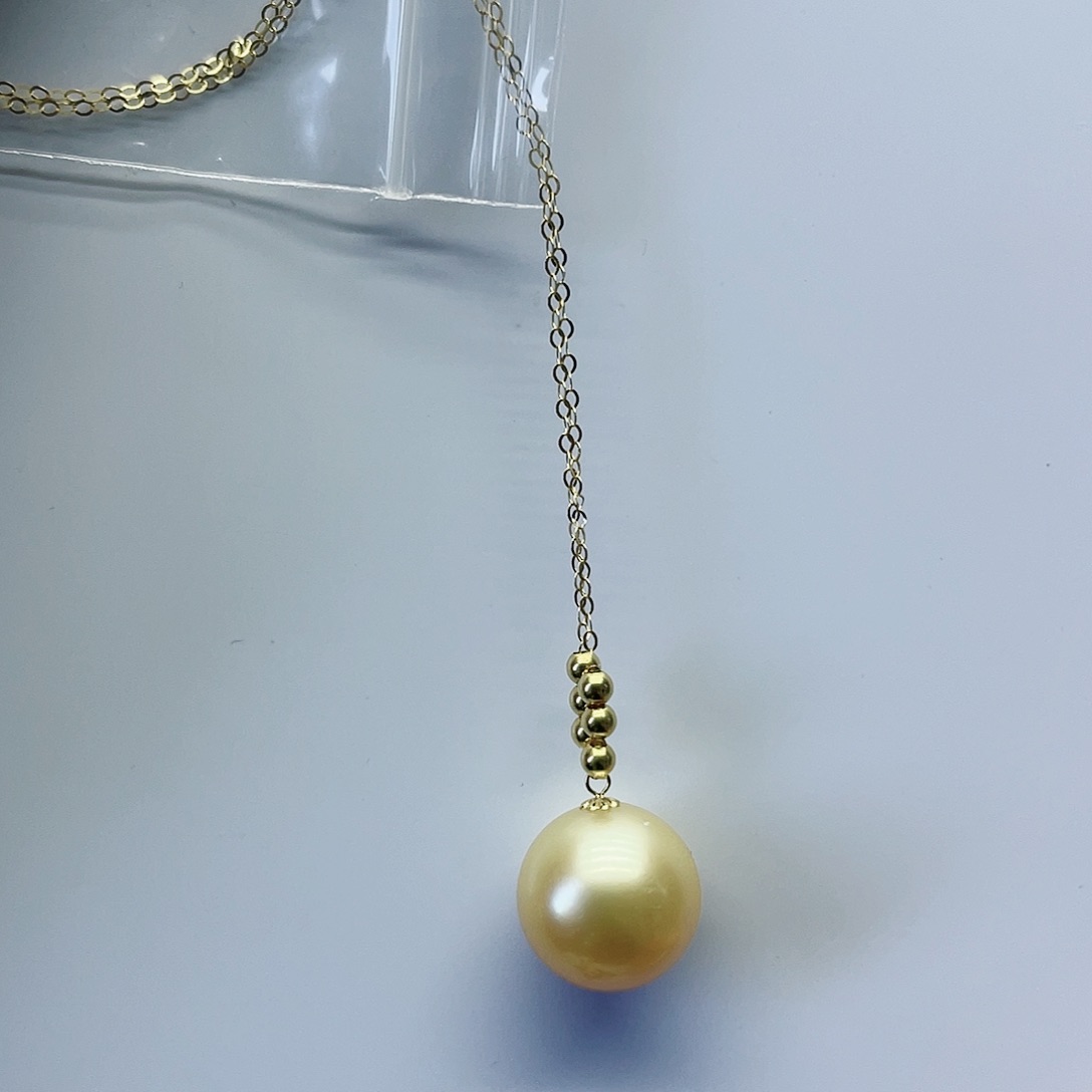 海水珍珠颈饰18K金镶嵌