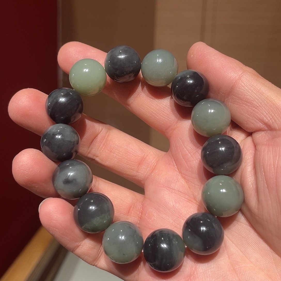 和田玉手串未镶嵌